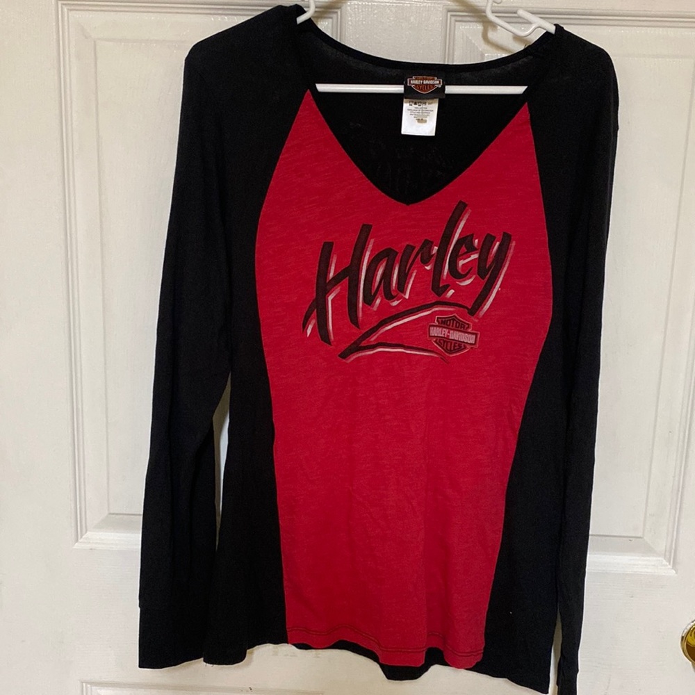 Harley-Davidson Graffiti Graphics long Sleeve Top XL
